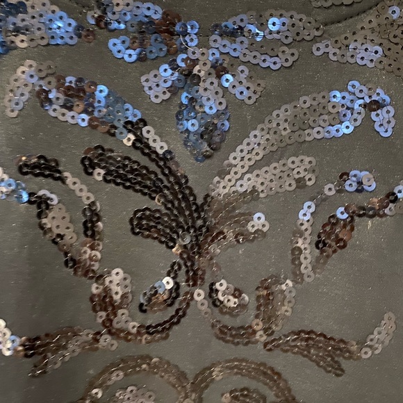 BLACK SEQUINS COCKTAIL DRESS From dynamite - Picture 11 of 14